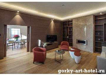 Отель «Ibis Styles Krasnaya Polyana» Улучшенный Люкс 2-комнатный с видом на горы