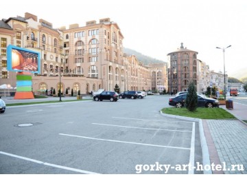Парковки на курорте Горки-Город